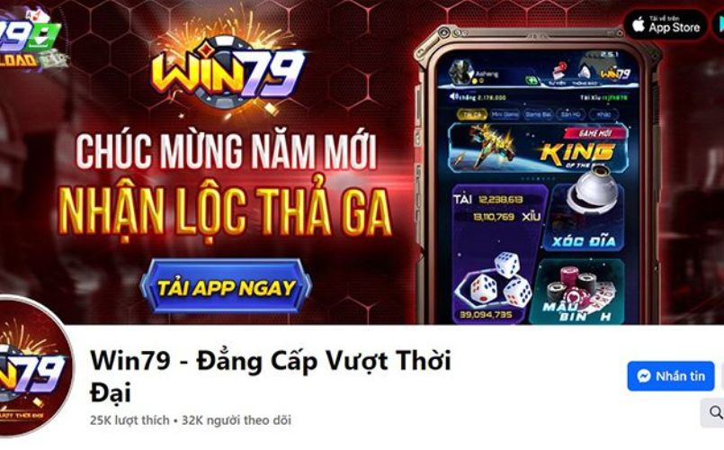 tải app/ứng dụng của cổng game Win79